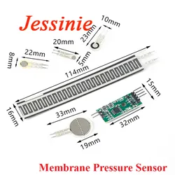 Load Cell Resistive Membrane Pressure Sensor Module Flexible Force Sensitive Analog FSR402 4mm 5mm 7mm 110mm For Arduino