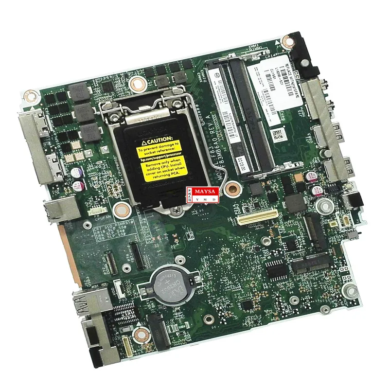 L19395-001 For HP EliteDesk 800 G4 DM Motherboard L19395-601 L05127-001 DA0F83MB6A0 Mainboard 100% Tested Fully Work