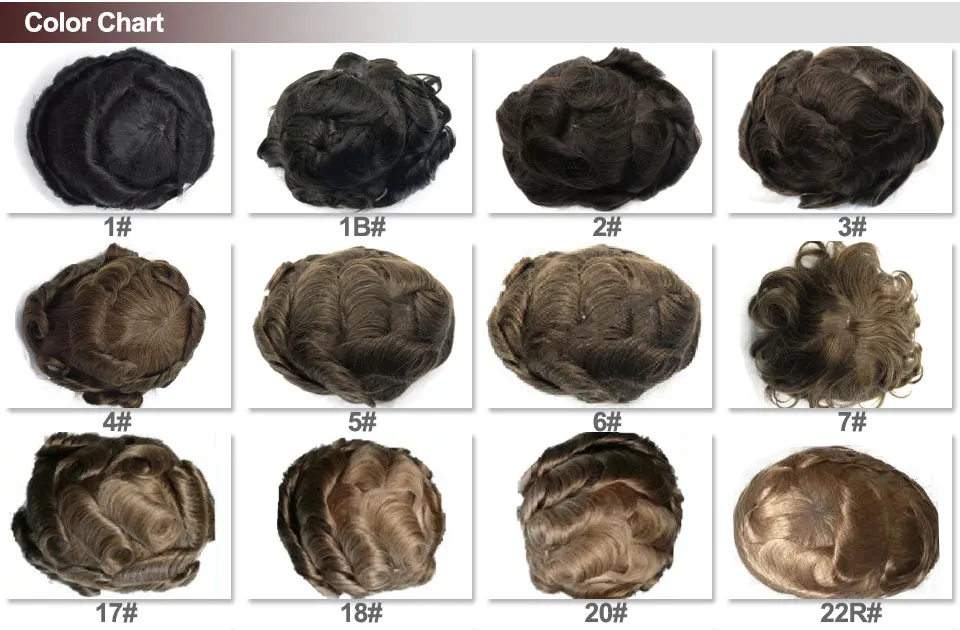 ISkin Hair Prosthesis Full PU 0.12-0.14cm With Knots Men Toupee Hairpiece Human Hair Wig 30mm Natural Wave Indian Hair System