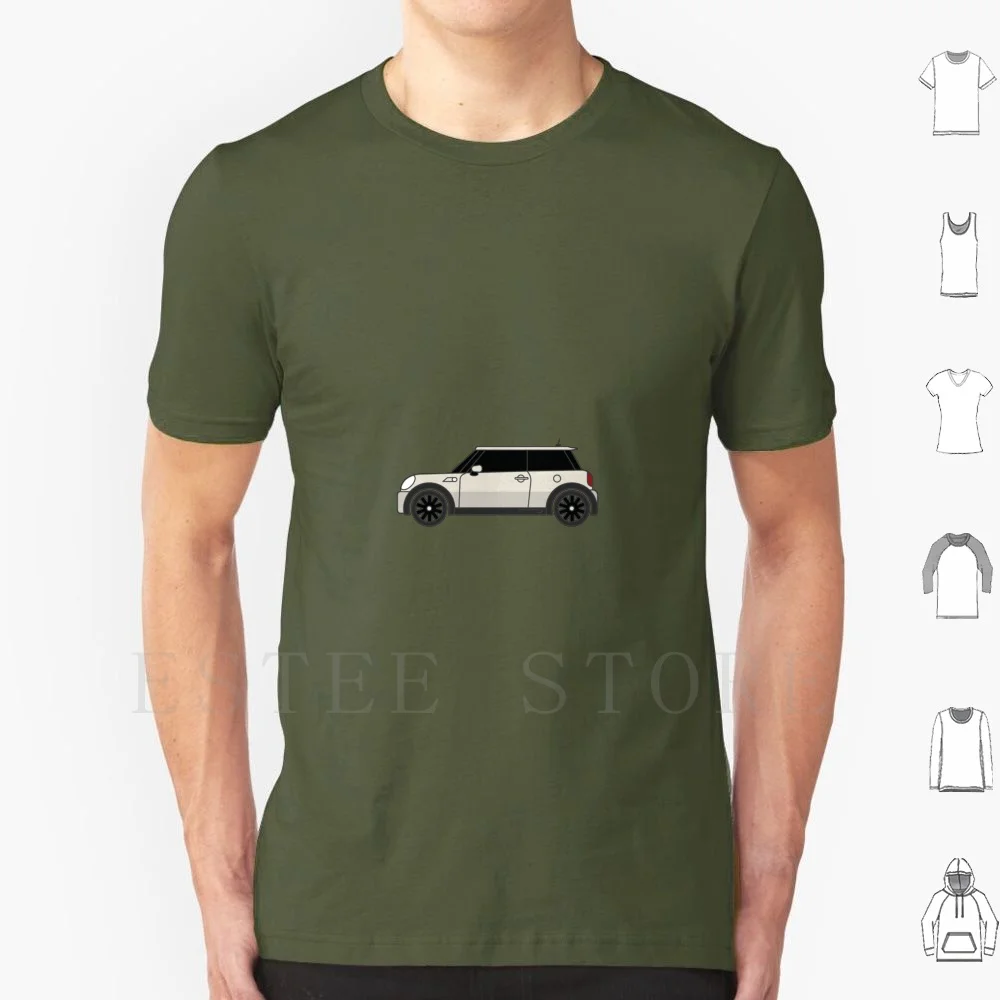 Mini Cooper Hardtop pimienta blanca Gen 2 camiseta DIY tamaño grande 100% algodón Mini Cooper Hardtop Coopers segunda generación