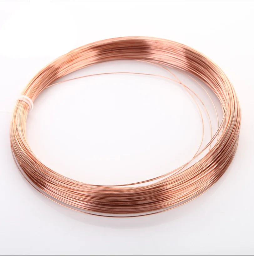 1 kilogram 1kg Copper wire Thick 0.2/0.3/0.4/0.5/0.6/0.8/1/1.2/1.5/1.8/2/2.5/3/4/5mm