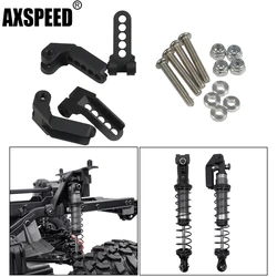AXSPEED 4Pcs Aluminum Adjustable Front Rear Shock Mount Damper Towers Stand for 1/10 TRX4 TRX-4 RC Crawler Car