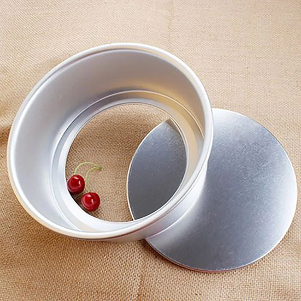 Anodized Aluminum Round Cheesecake Pan Chiffon Cake Mold Baking Mould with Removable Bottom