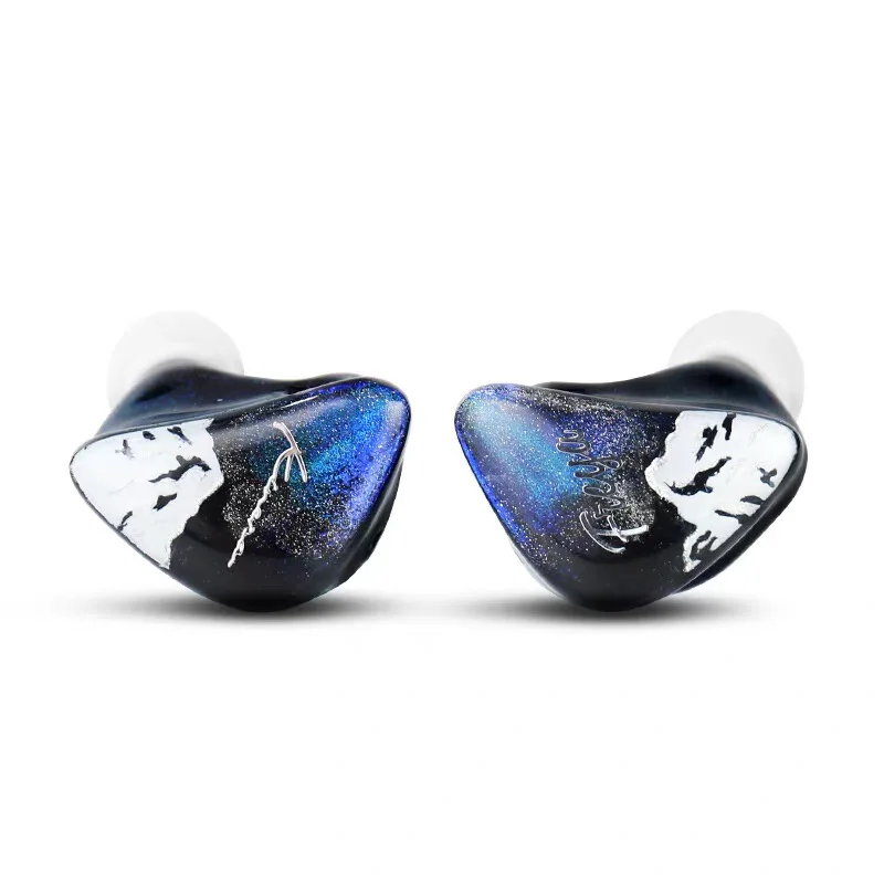 KINERA Freya 3BA+1DD Hybrid 4 Driver Unit In Ear Earphone HIFI Monitor Earbud With 2Pin Detachable Cable Hand-painted Shell IEM