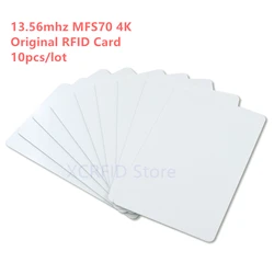 NFC 13.56mhz RFID Classic S70 4K MEMORY  ISO14443A RF Smart IC Chip Card for Access Control System 10PCS