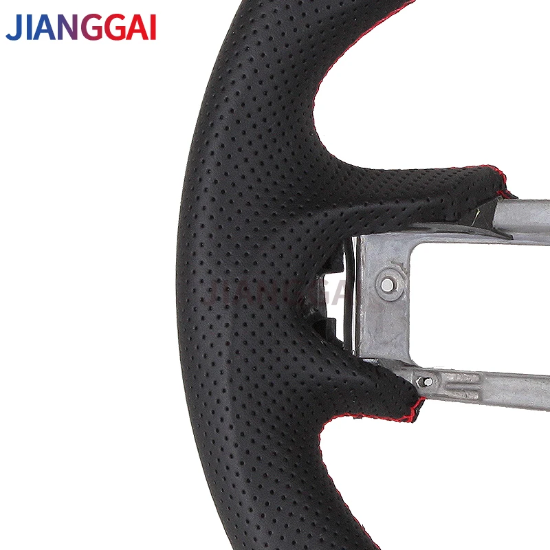 Carbon Fiber Steering Wheel For Ford Mustang 2015 2016 2017 2018 2019 2020 2021 2022 2023 LED Racing Steering Wheel Leather