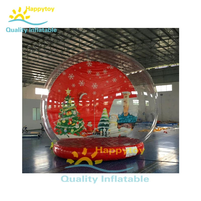 

Promotion Christmas Inflatable Snow Globe Human Size Inflatable Dome Snow Globe For Advertising Or Promotion For Sales