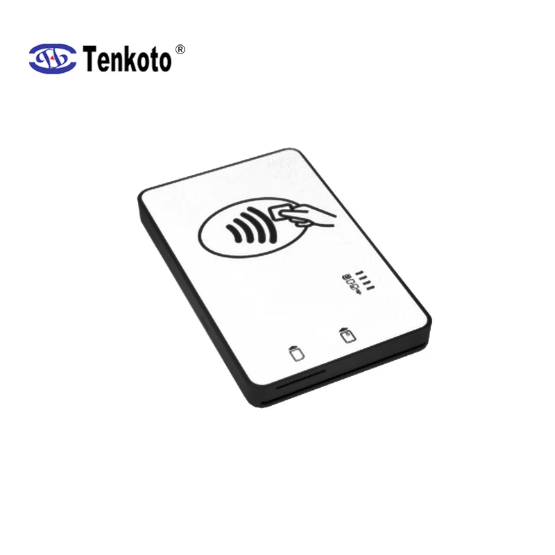 Wireless Bluetooth Contactless RFID IC Chip Insert SIM Wireless NFC Card Reader Writer