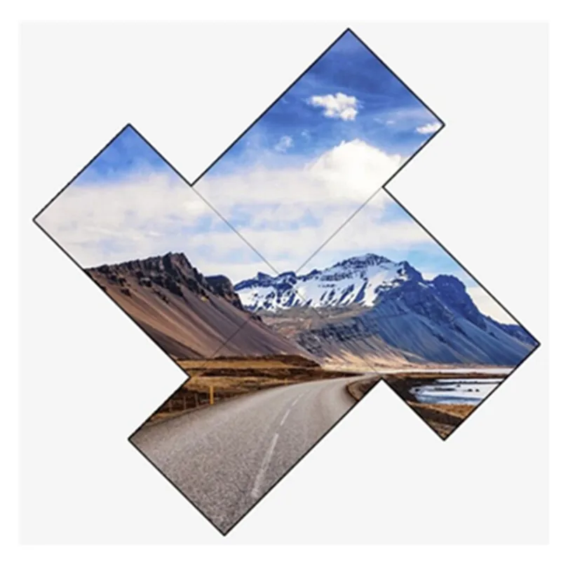 65 Inch 4x4 3.5mm 4K Splicing Advertising Screen LCD Video Wall With LG Panels