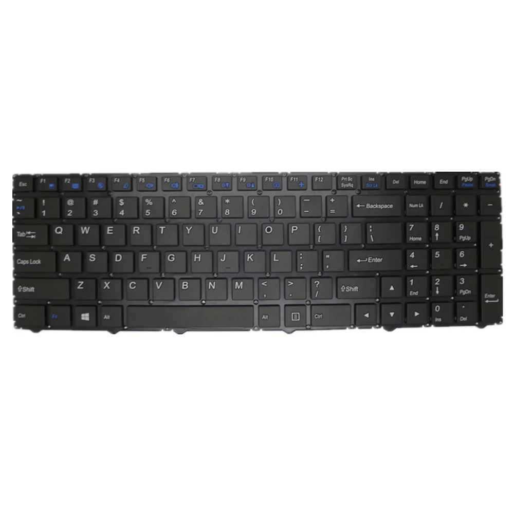 

Laptop Keyboard For CLEVO N250JU N250LU N251JU N251LU Colour black US UNITED STATES Edition