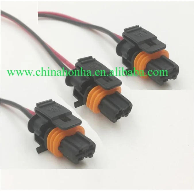 

Female 2 Pin/ways Wire harness sealed waterproof Auto Connector 1 928 403 137 1 928 404 072 with wire or without wire