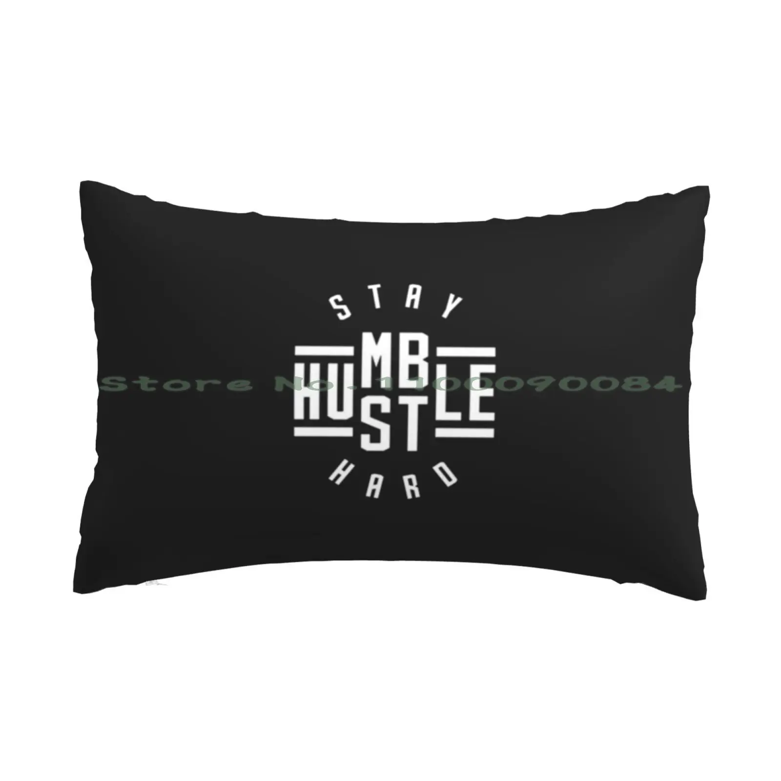 Stay Humble Hustle Hard Pillow Case 20x30 50*75 Sofa Bedroom Humble Rick Ross Hip Hop Money Motivation Inspired Happy Ceo