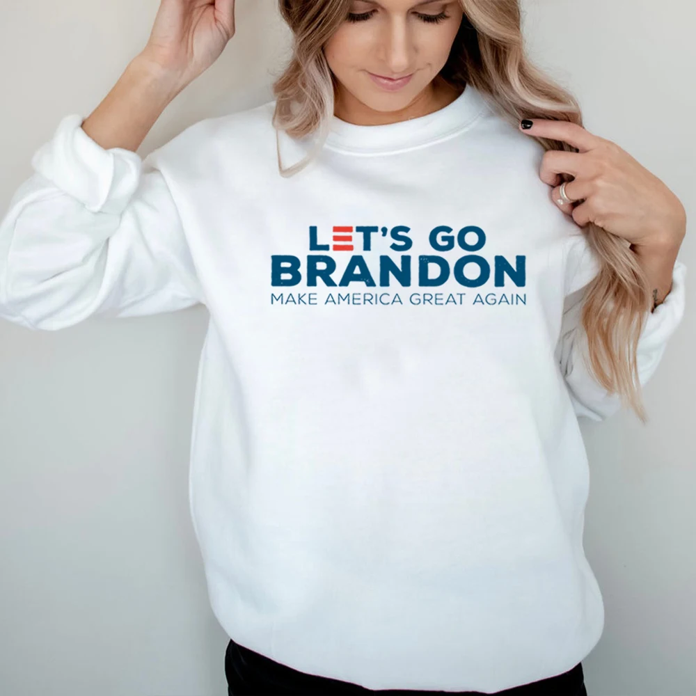 

Let's Go Brandon Make America Great Again Sweathirt Anti Biden Sweatshirt Unisex Sweatshirt Rerto Harajuku Hoodies Graphic Tees