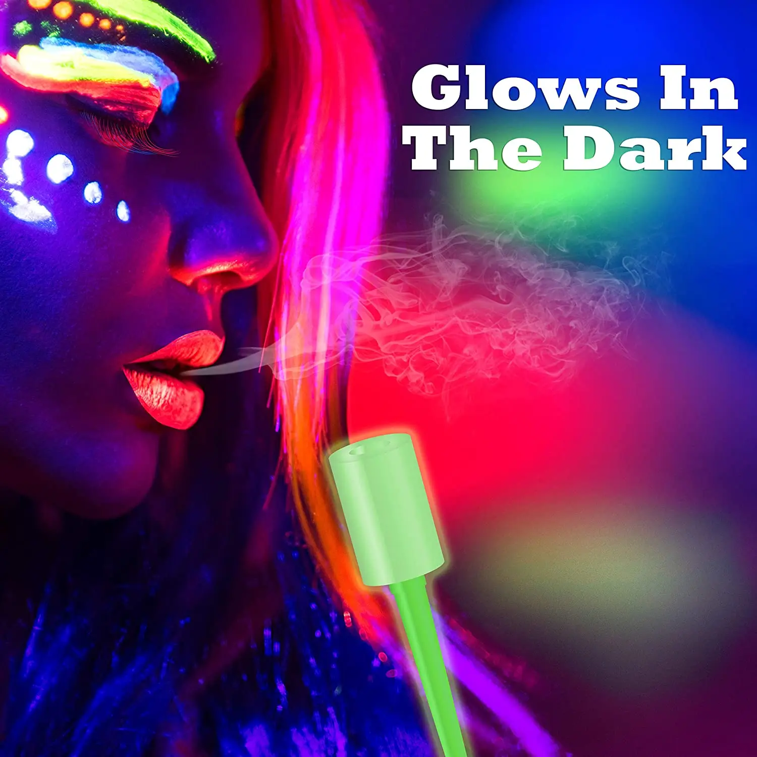 6pc Hookah Tips Candy Hookah Tips Glow in The Dark Jolly Tips Lollipop Hookah Accessories