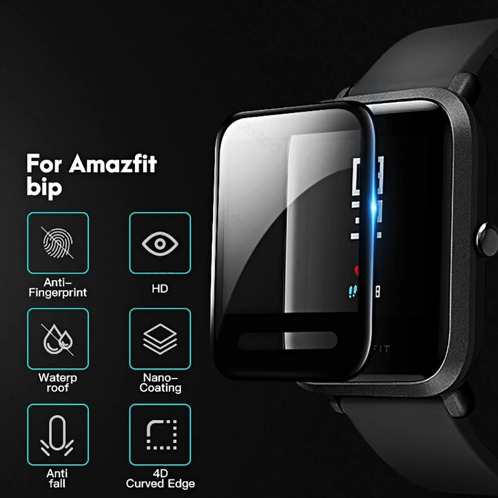 3D PMMA Screen Protector Full Coverage für Huami Amazfit Bip