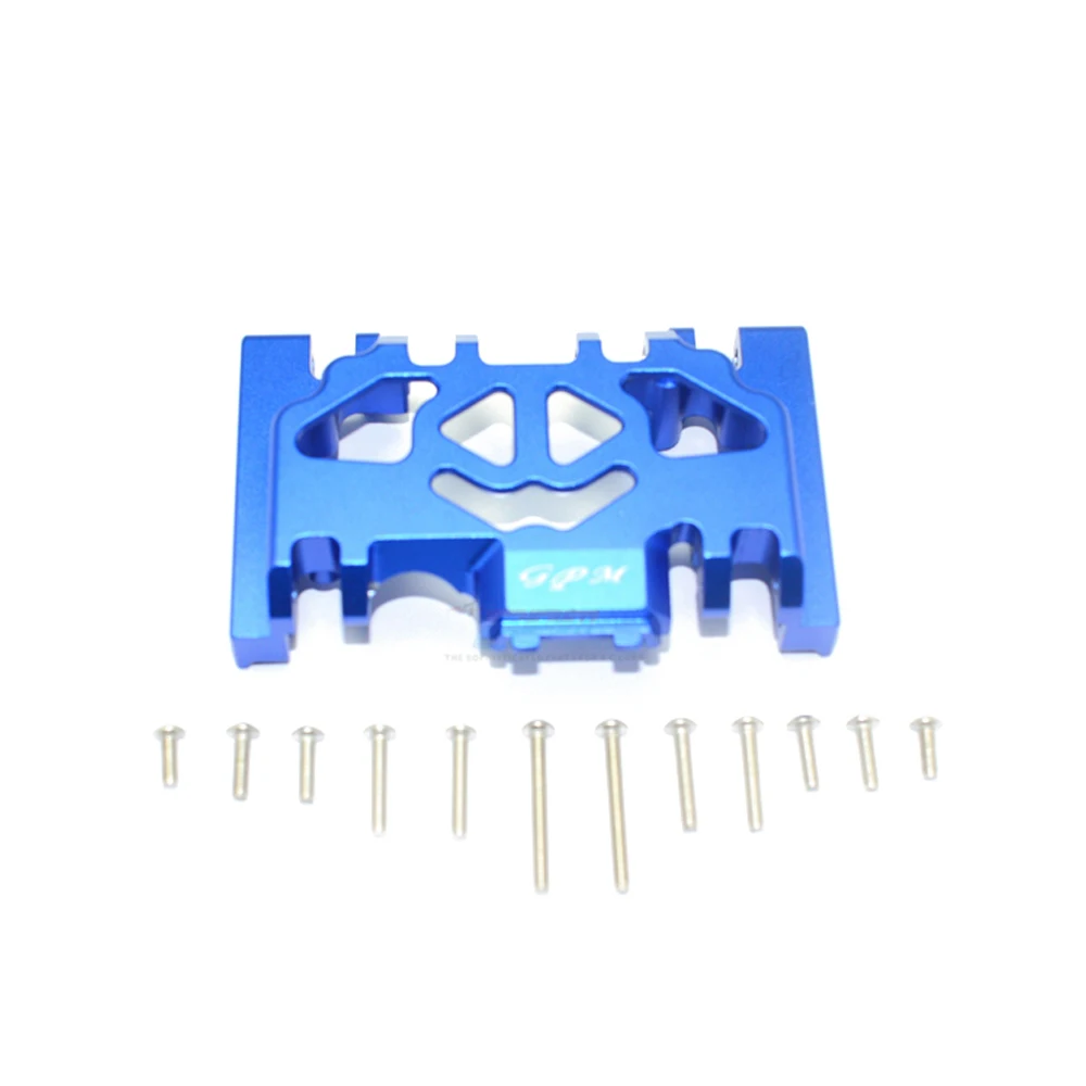 metal Aluminum Alloy Gearbox Mount Holder Chassis instead #8238 for 1/10 TRX4 82056-4 BRONCO G500  TRX6 G63 Crawler Car