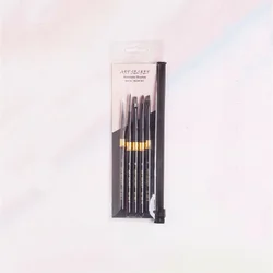 ArtSecret Hohe Grade SQ645 Eichhörnchen Haar Reise Kit Künstlerische Kunst Malerei Pinsel 5 Teil/satz Für Aquarell Zeichnung