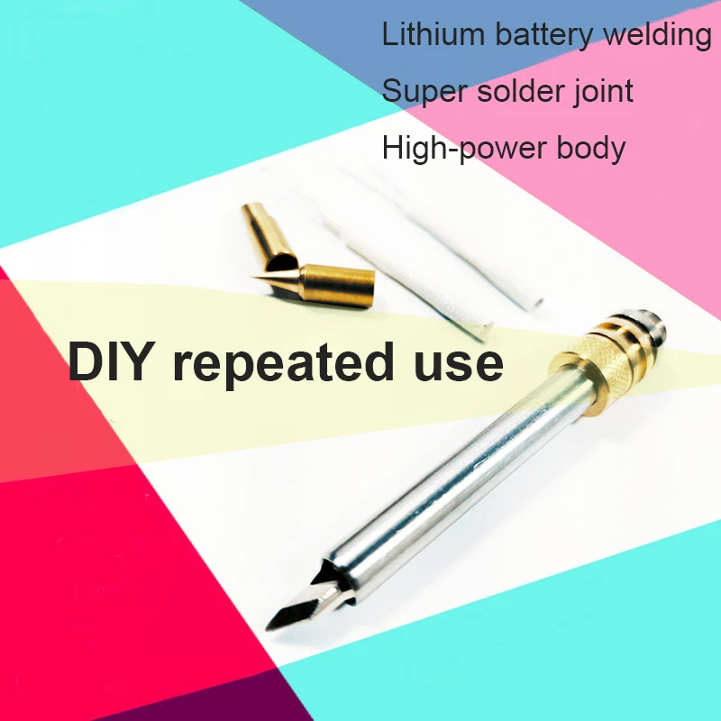 80W 510 Solder Stations Tip USB Wireless Electric Soldering iron Tip Welding Tool Cutter head Horseshoe Pointed Replaceable Core