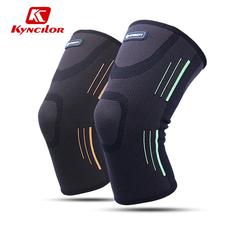 

Kyncilor High Elastic Basketball Knee Pad Support Braces Compression Leg Protector Kneeling Scotach Sports Bandages For Football