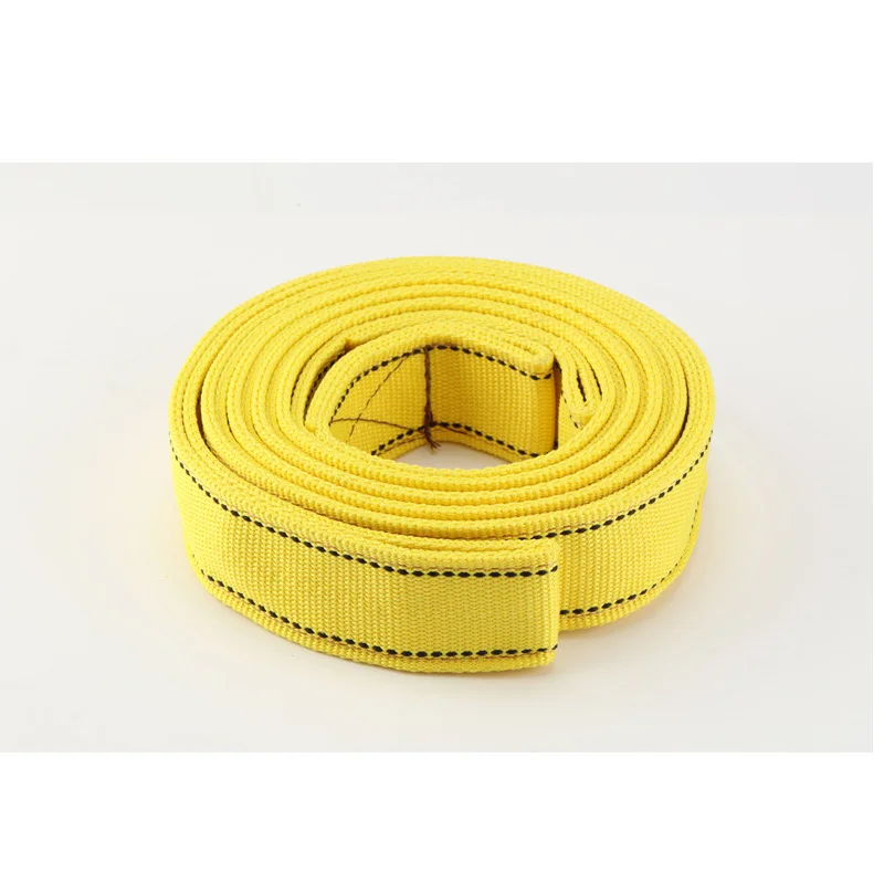 5M 8 Tấn Cao Cấp Xe Kéo Dây Kéo Dây Phục Hồi Kéo Dây Dẹt Sling Dây Với Hình Chữ U móc Treo Đồ Cho Xe Ô Tô, Xe Tải Kéo Xe SUV