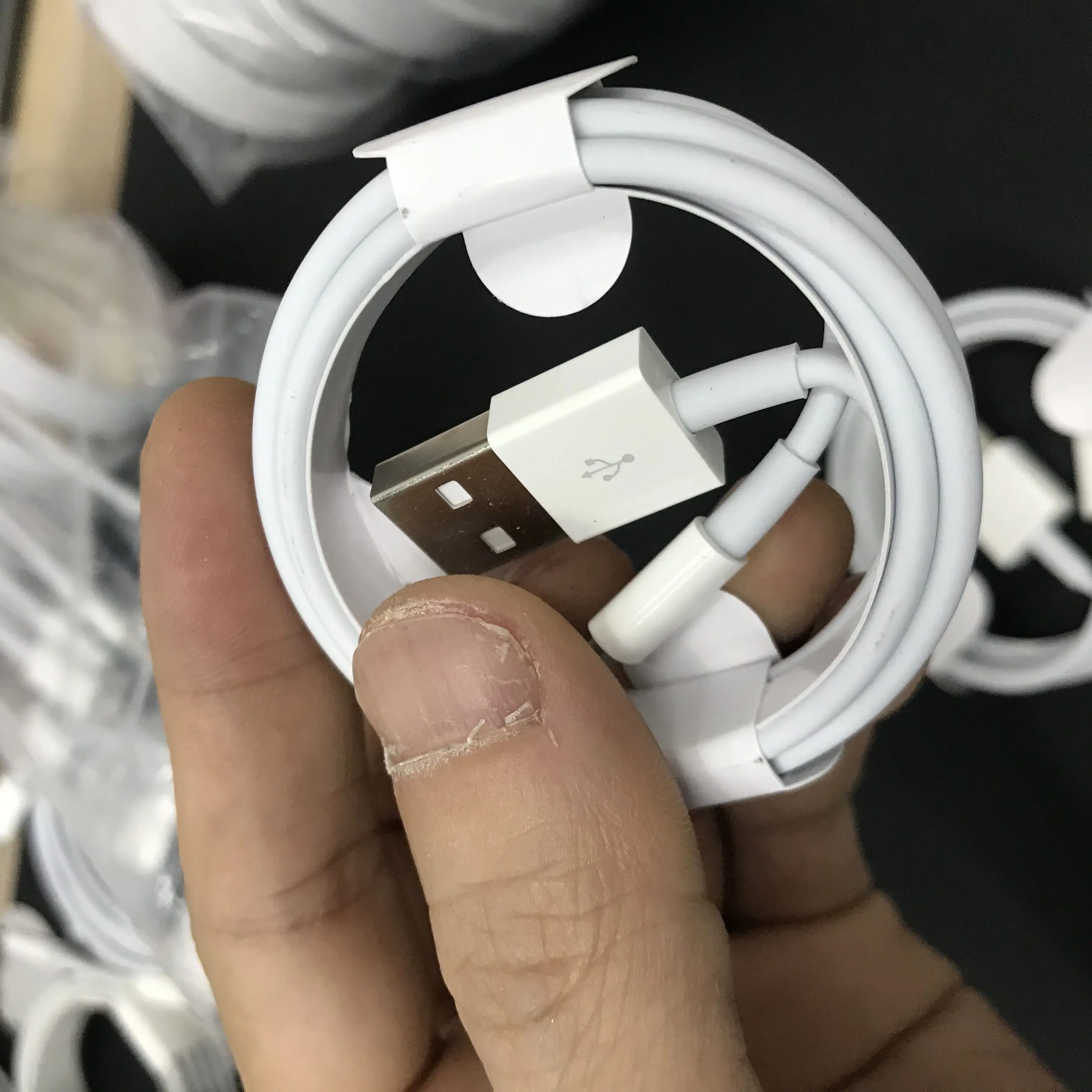 USB Cable For iPhone 14 13 12 pro max X XS Max 11 8 7  Apple iPad Fast Charging Data Charger Mobile Phone Cord