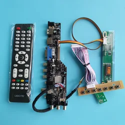 Controller board Kit For LP171WP4-TLR1/TLP1 LP171WP4 DVB-C DVB-T 1 CCFL LCD HDMI-compatible Panel 17.1