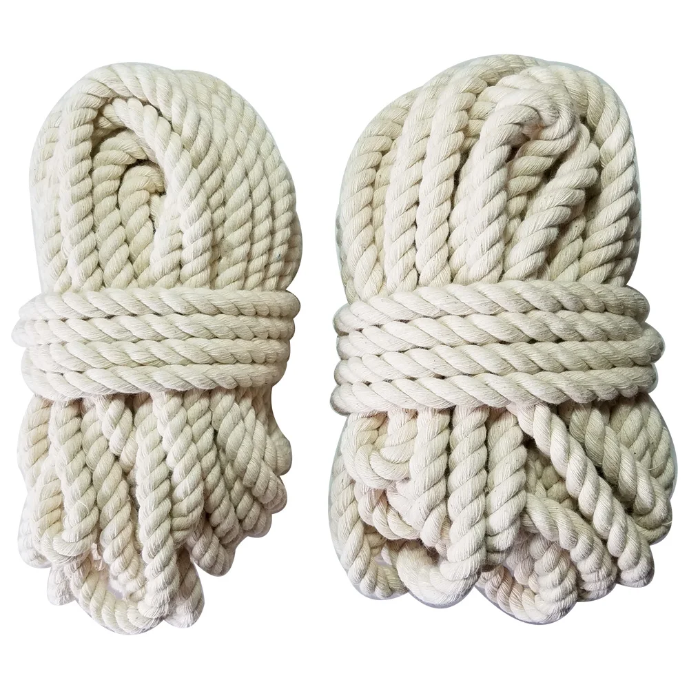 3mm-10mm cotton ticker rope twine macrame cords tag hang handmade accessory  DIY