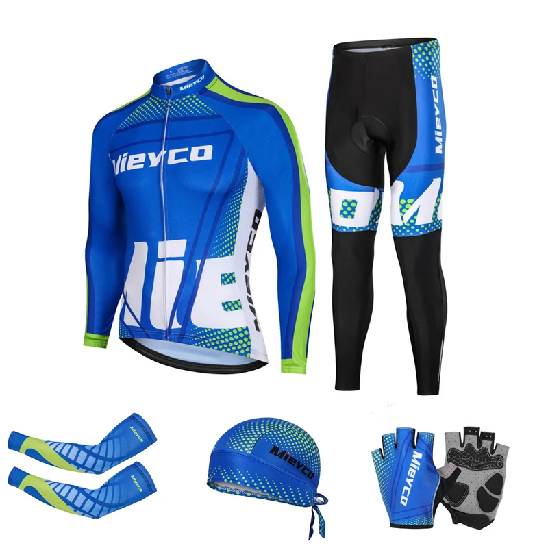 Pro Team Cycling Clothing Kit for Men, Racing Road Bike Clothes, MTB Uniform, Complete Bicycle Outfit, Skinsuit, 2024