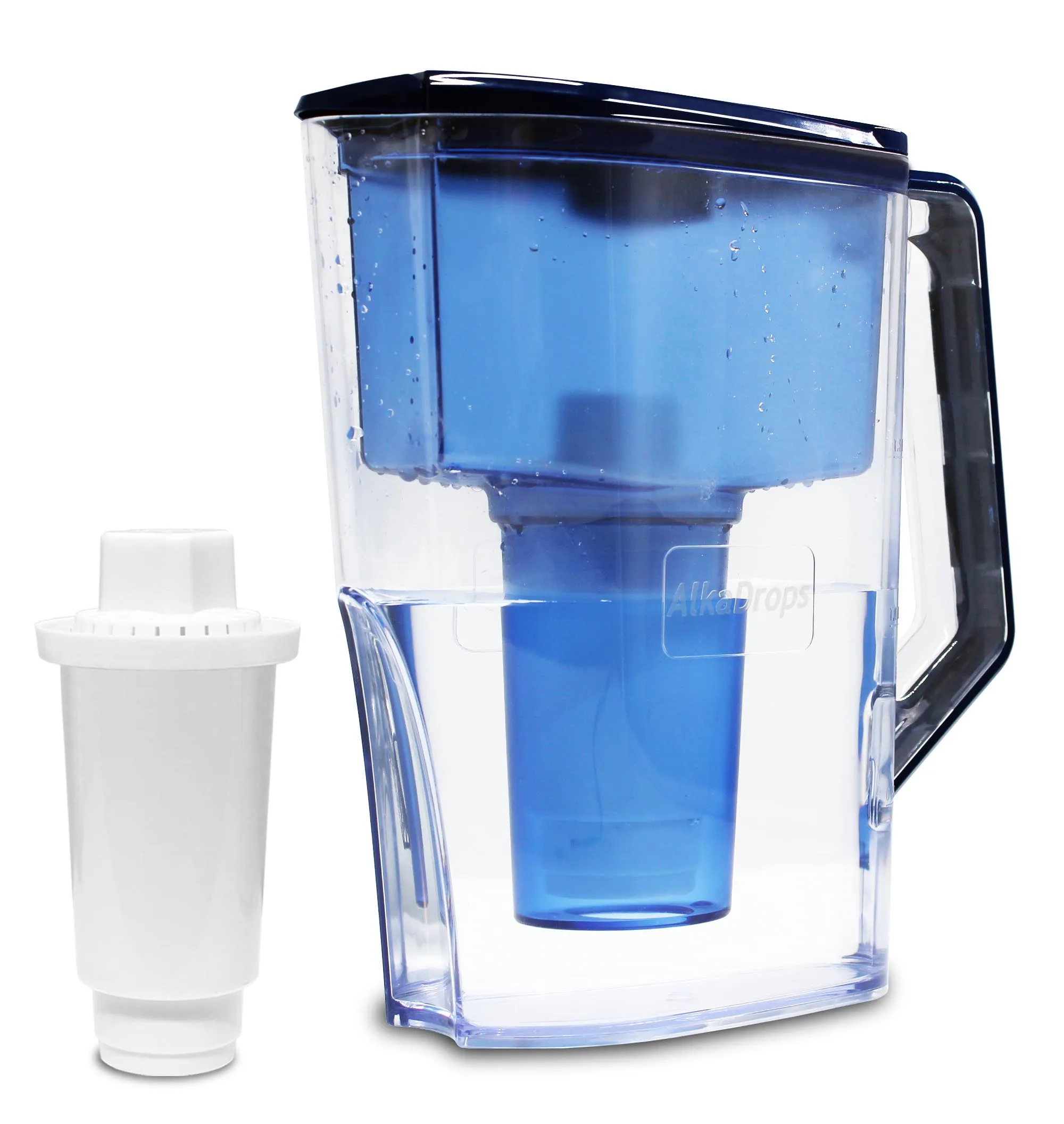 Alkaline Water filter Pitcher (WP6)-7 Stage water Ionizer prifier to Purify Increase PH Levels and provides low negative ORP