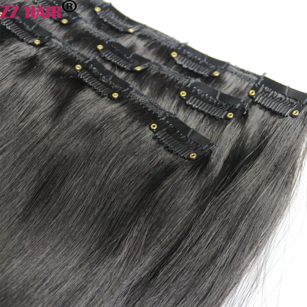 ZZHAIR 100% Brazilian Human Remy Hair Extensions 16\