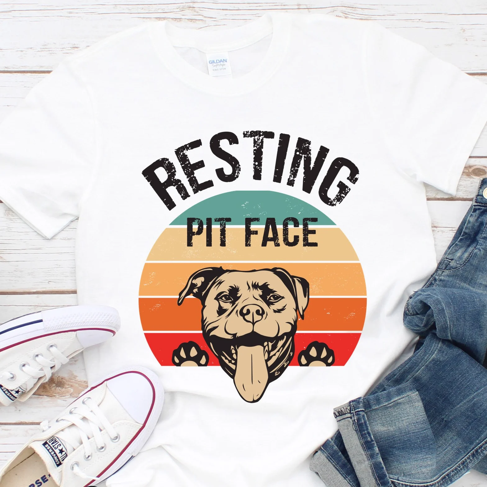 

Harajuku Top Women T-shirt Casual Pitbull Tattoo Print Ladies Basic O-collar Short Sleeved Women T-shirt Girl,Drop Ship