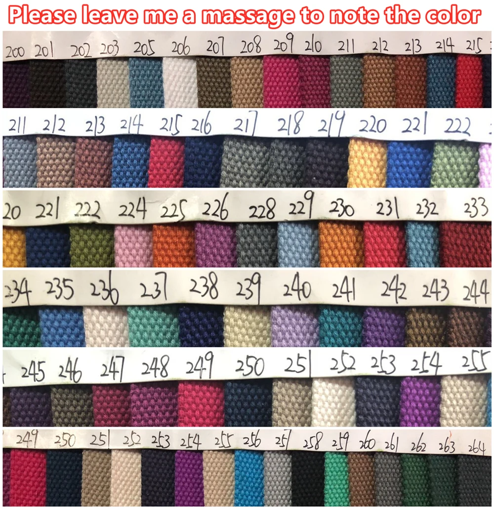 2CM Width 50yards/Lot Thickened Plain Canvas Backpack Strap Cotton Webbing Schoolbag Belt Waistband