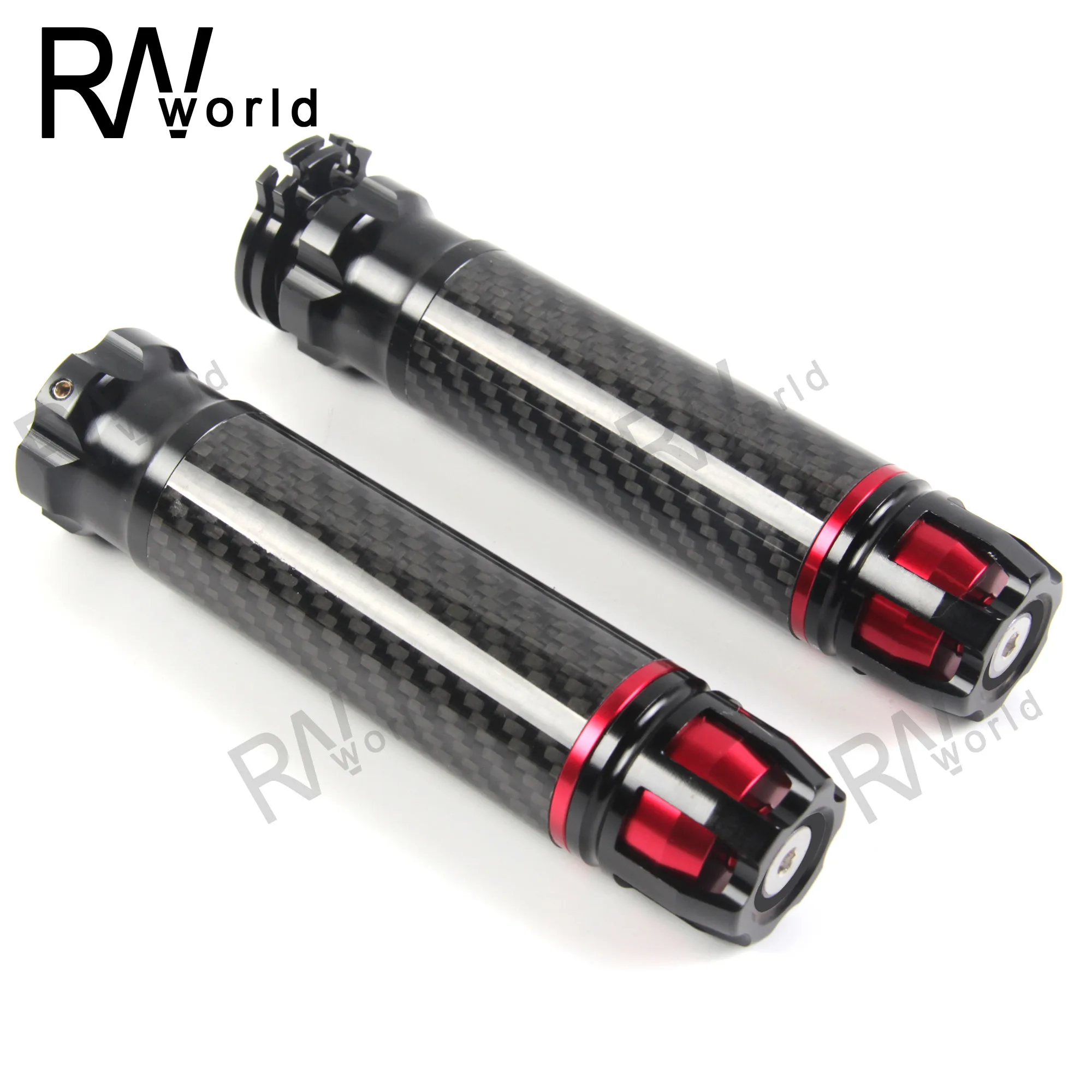 1 Set Lenker Grip Griff Bar End Kappe Rohr Hand Griffe Universal Motorrad Zubehör Für YAMAHA YZF R1 R6 / CBR600RR