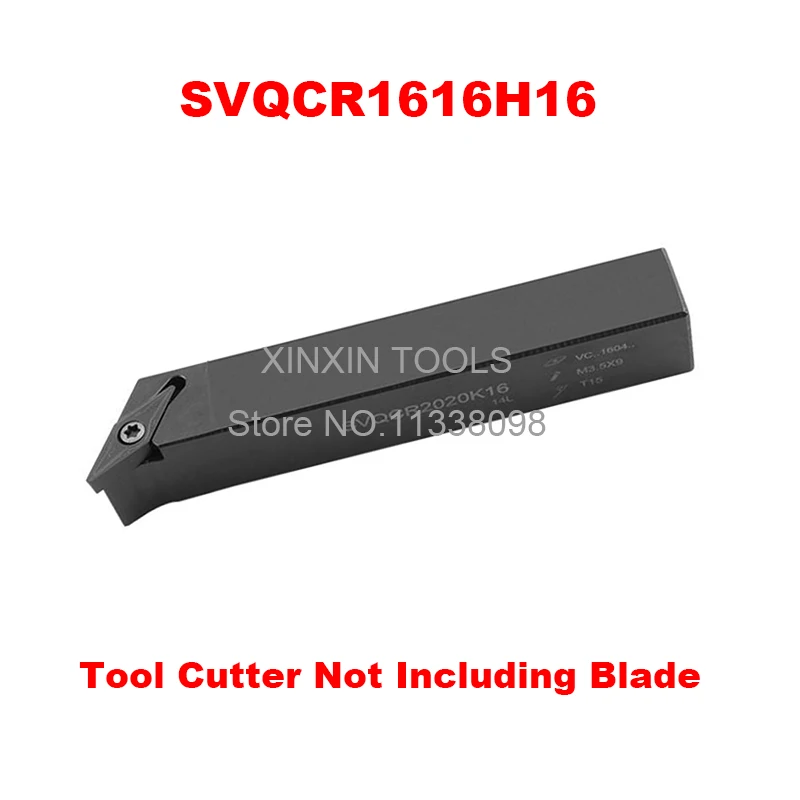 SVQCR1616H16/ SVQCL1616H16 Tool holder CNC turning tool holder, 117.5 degrees External turning tools, Lathe cutting tools
