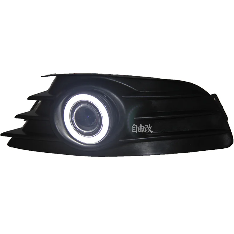 

Eosuns Cob Angel Eye Led Daytime Running Light Drl + Halogen Fog Light + Projector Lens for Citron C4 C-triomphe 2004-2008