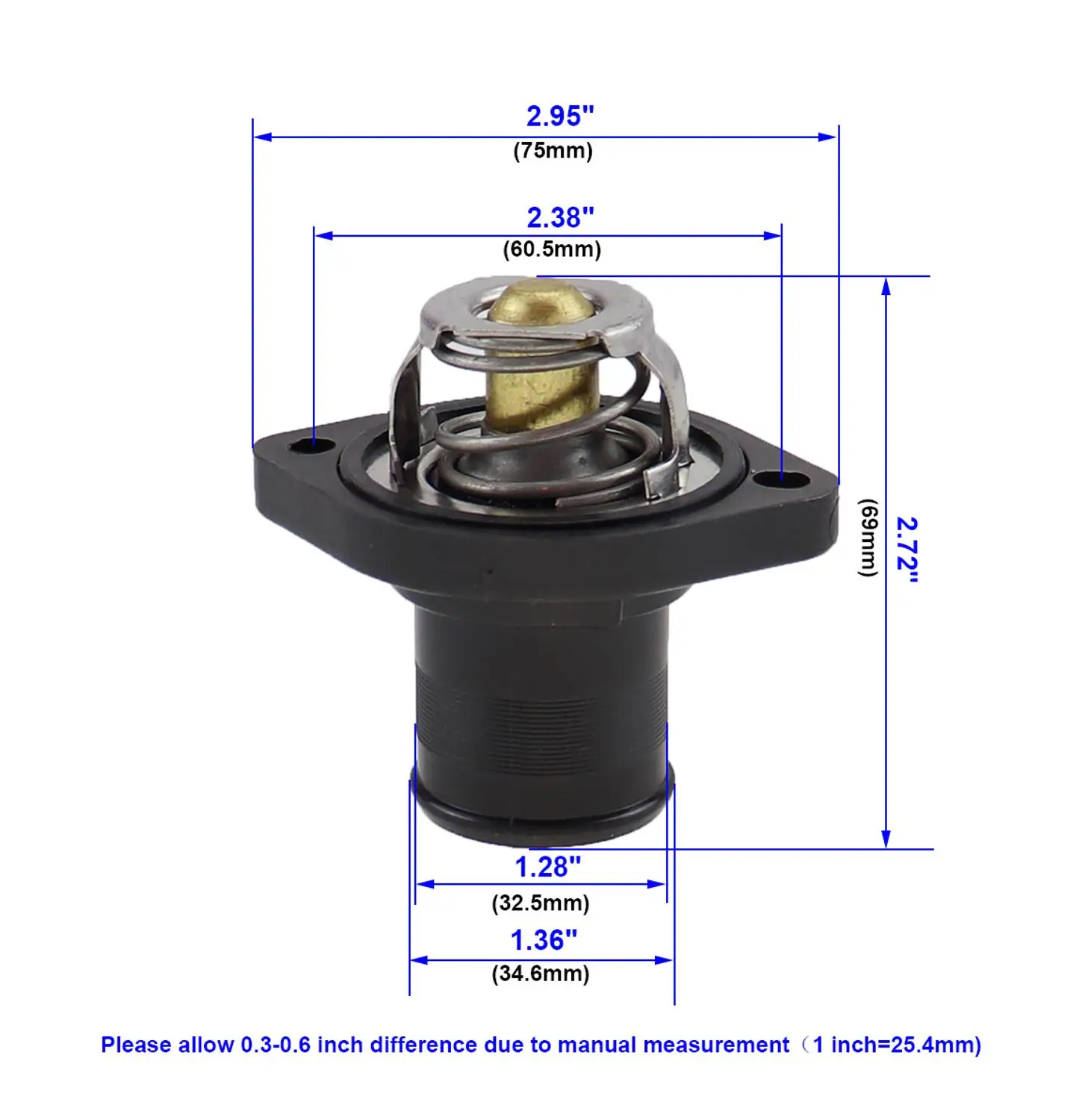 Upgraded Engine Thermostat Housing Coolant Water Pipe Fit For Peugeot 306 Citroen Berlingo C3 C4 Xsara 1336.Q1 1336.N5