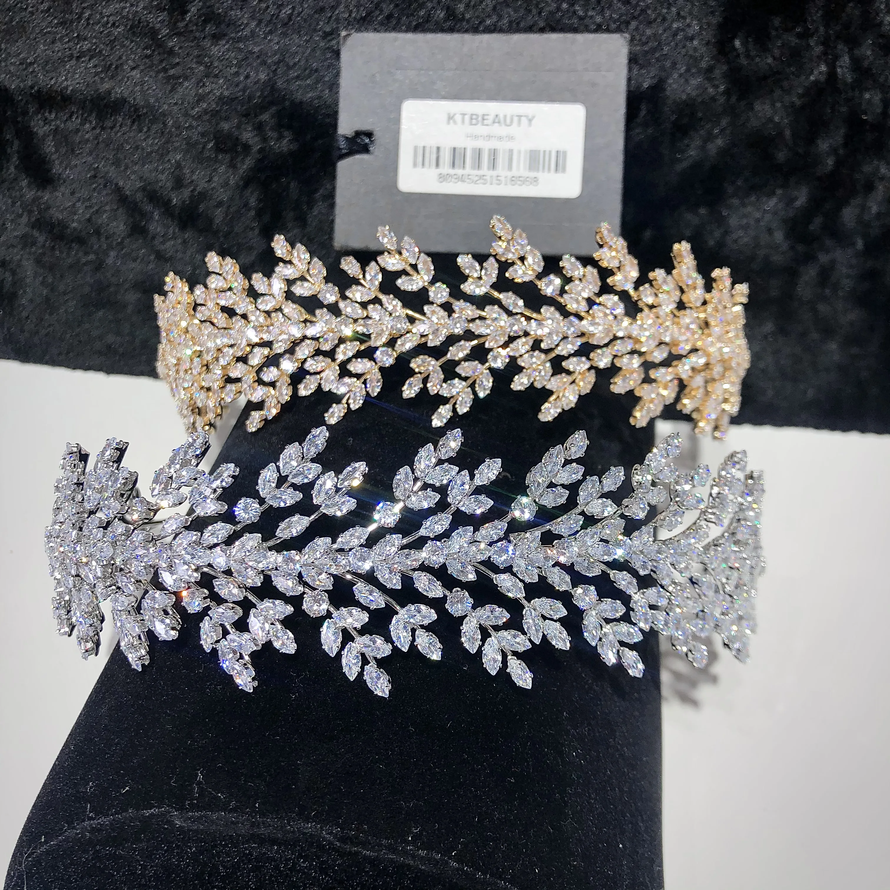 

KTBEAUTY повязки на голову, тиара, одежда для волос, классическая мода, головной убор с цирконием, Гуандун, украшения для волос, гирлянда, специальное предложение