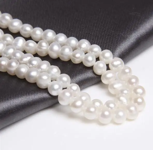 New Favorite Pearl Loose Beads High Quality 4mm White Pink Lavender Natural Freshwater Pearl DIY Jewelry Making Necklace Bracele