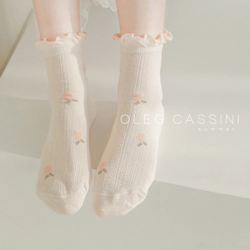 Moon Socks Postpartum Maternal Socks Female Summer Thin Mesh Socks INS Tide Spring And Autumn