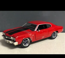 1:24 Scale Retro 1970 Chevrolet Chevelle SS Diecast Car Model Classics Chevy Muscle Vehicle Toy Jada The Fast Thumbnails Boys