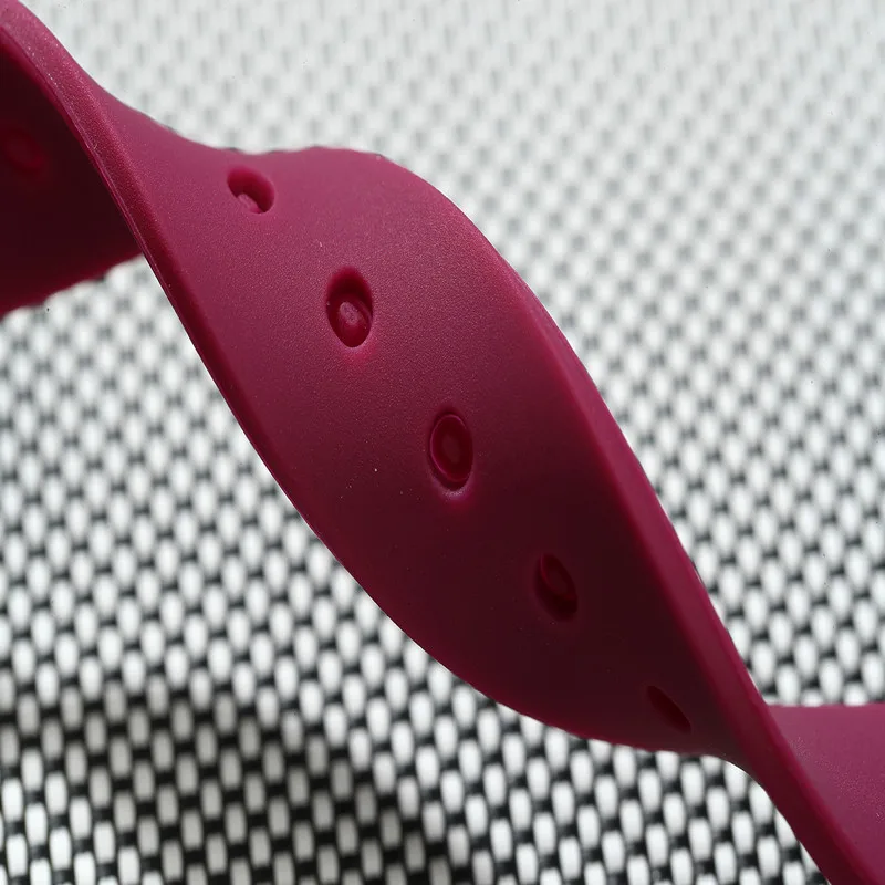 Silicone Colorful Watch Band 12mm