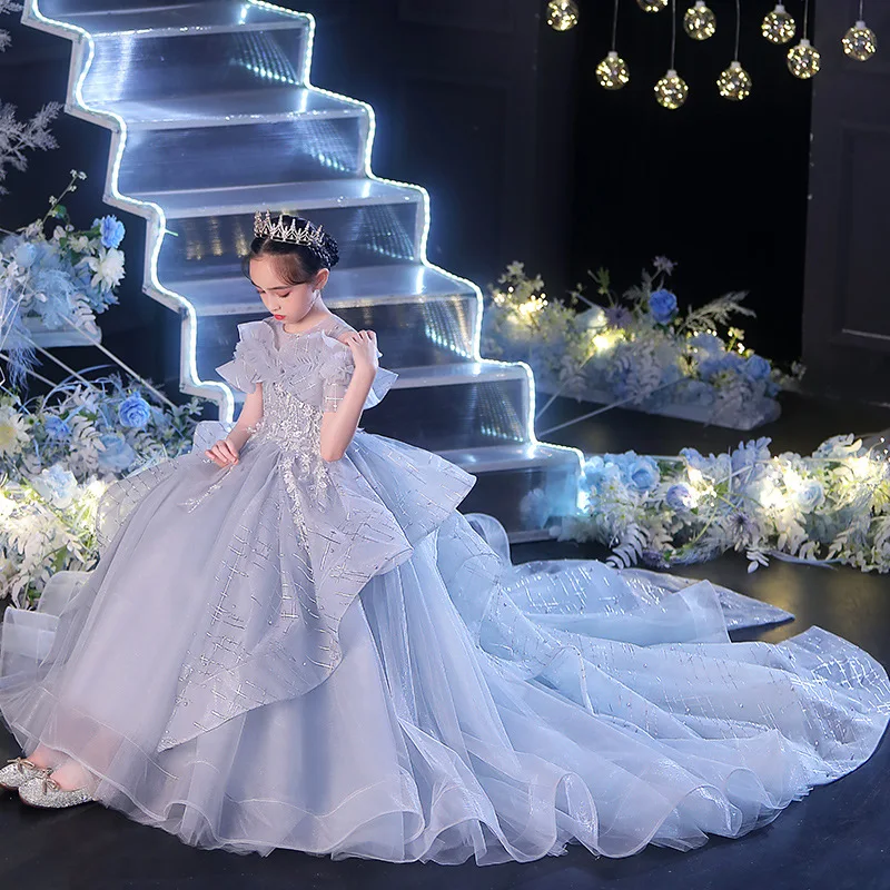 robe-sirene-de-bal-en-tulle-pour-fille-tenue-de-soiree-Educative-longue-pour-ixd'anniversaire-pour-enfant-et-adolescent