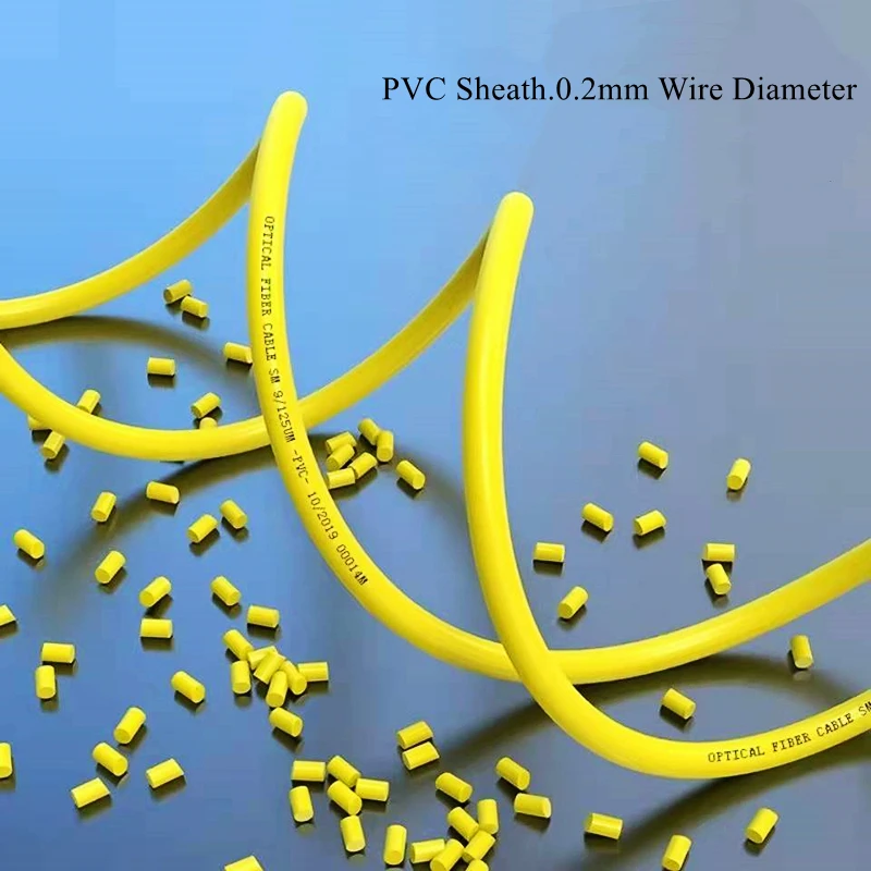 Cabo de fibra óptica Htoc sc/apc para sc/apc, simplex (9/125), ftth, 2 m, patch cord