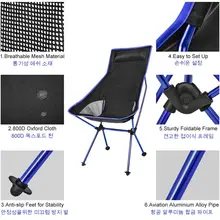Lightweight Folding Moon Chair for Outdoors #4