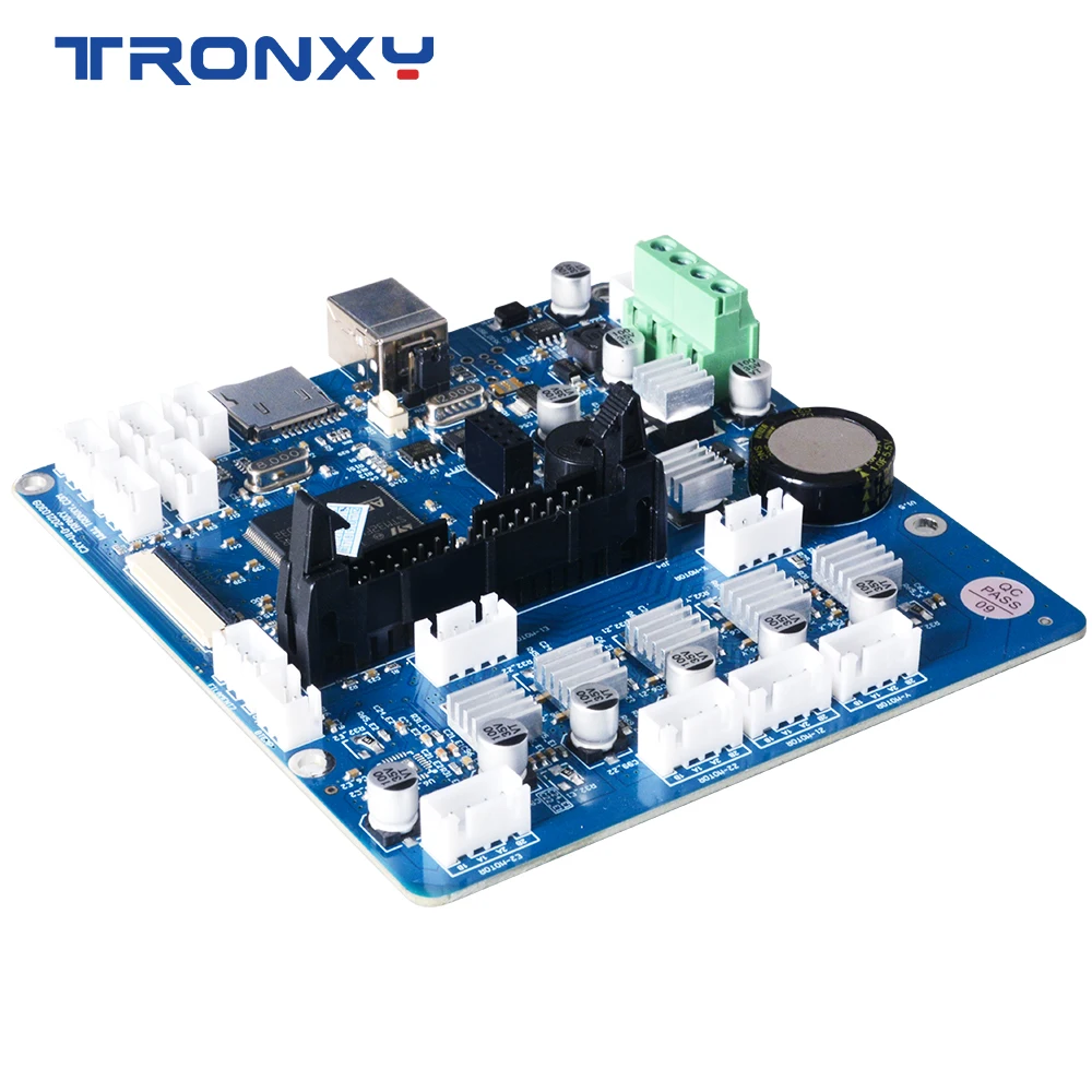 Tronxy Newest 446 Version Silent Mainboard Parts Accessories with 1.2M Wire Cable Motherboard for X5SA-600 Series 3d printer