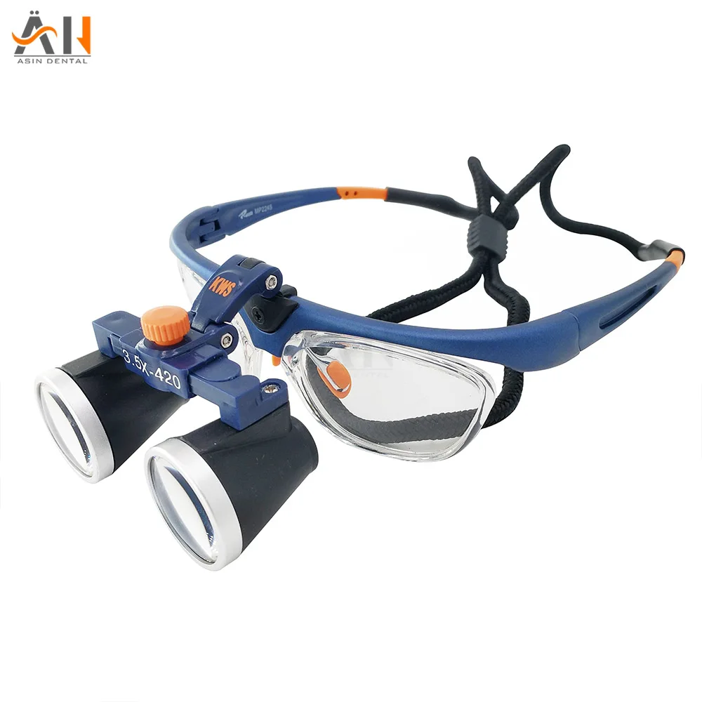 High Quality Ultra-Light 3.5X/2.5 Medical magnifying glass Surgical loupes Dental Loupes medical loupes head loupes FD-503-G