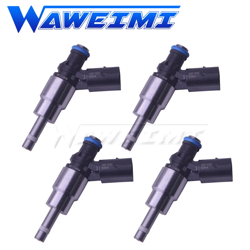 

WAWEIMI 8pcs High quality New Fuel injector 4pcs 06F906036A For 2005-2009 Au di A3 4 TT VW GTI Jetta 2.0L I4