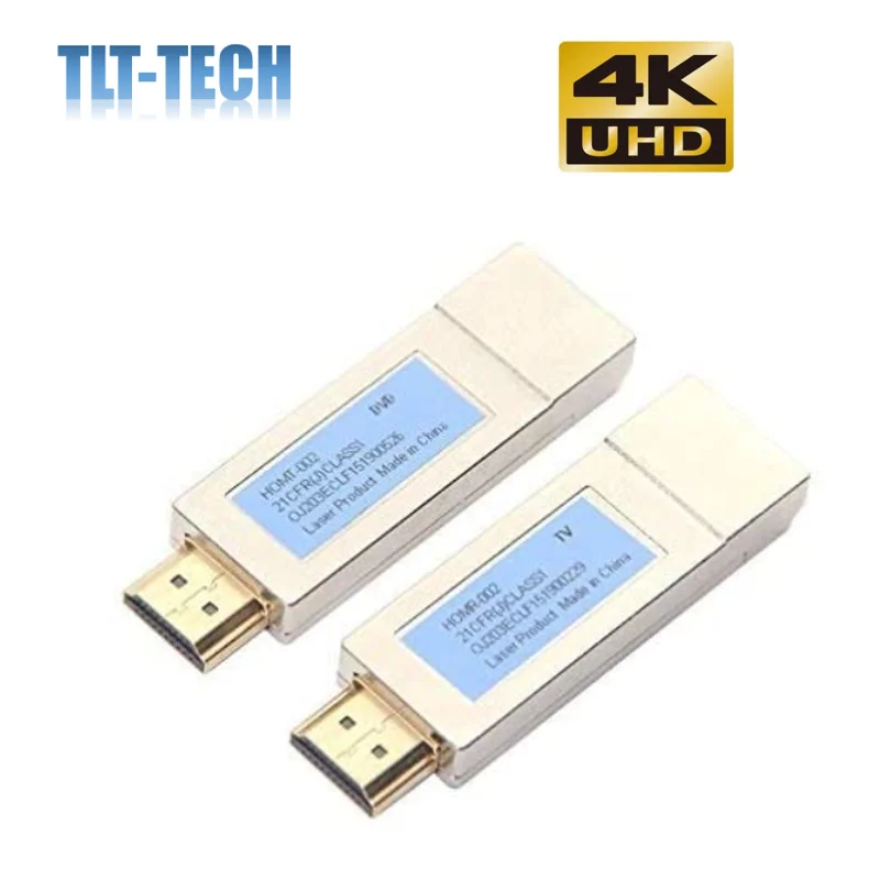 One pair HDMI extender over fiber optical Multimode OM3 up to 300 meters Plug and Play ,LC connector