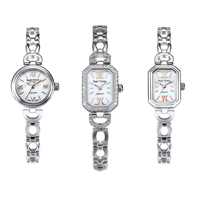 Sterling silver women's watch bracelet deals