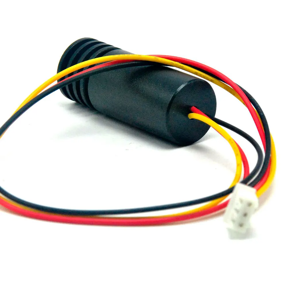 Módulo de punto láser infrarrojo, dispositivo con TTL 0-15KHz, 18x45mm, 5VDC, 980nm, 30mW